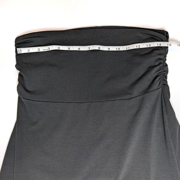 [SOLD] EDDIE BAUER Skirt Long Black Skirt - Picture 4 of 10